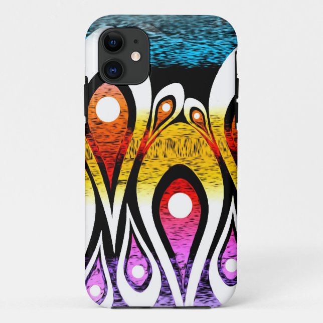 Coques Case-Mate iPhone Psychedélique gouttes Artistrie (Dos)