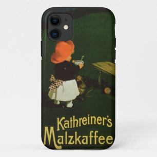 Coque iPhone 11 Publicité par affichage pour le 'malt Coffee de