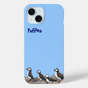 Coque Pour iPhone 15 Puffins de l'Atlantique