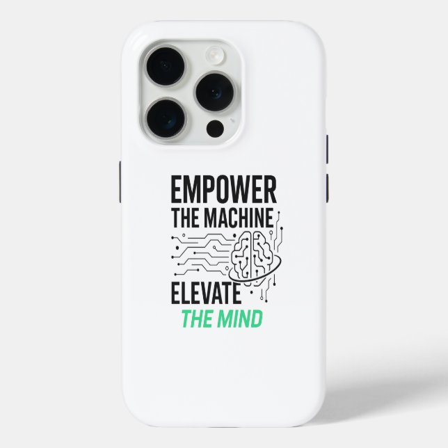 Coques Case-Mate iPhone Puissance de la machine, élévation de la conceptio (Verso)