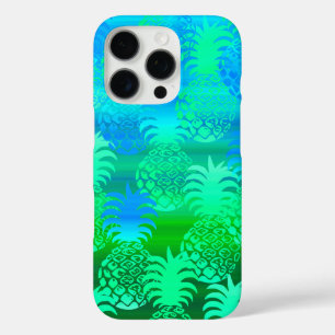 Coques iPhone 16 Pro Pukana Hawaiian Pineappa Sunset Blend Lime