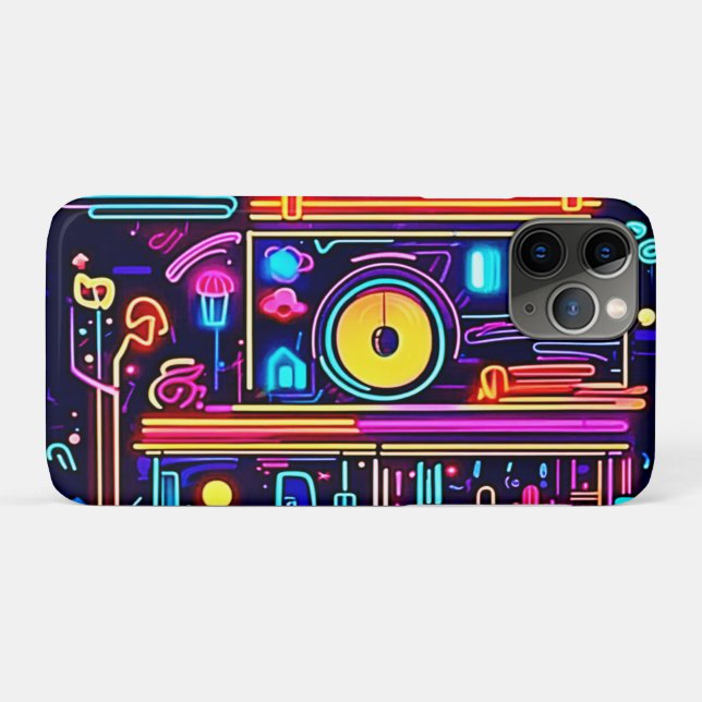 Coques Case-Mate iPhone Pulse électrique (Dos (Horizontal))