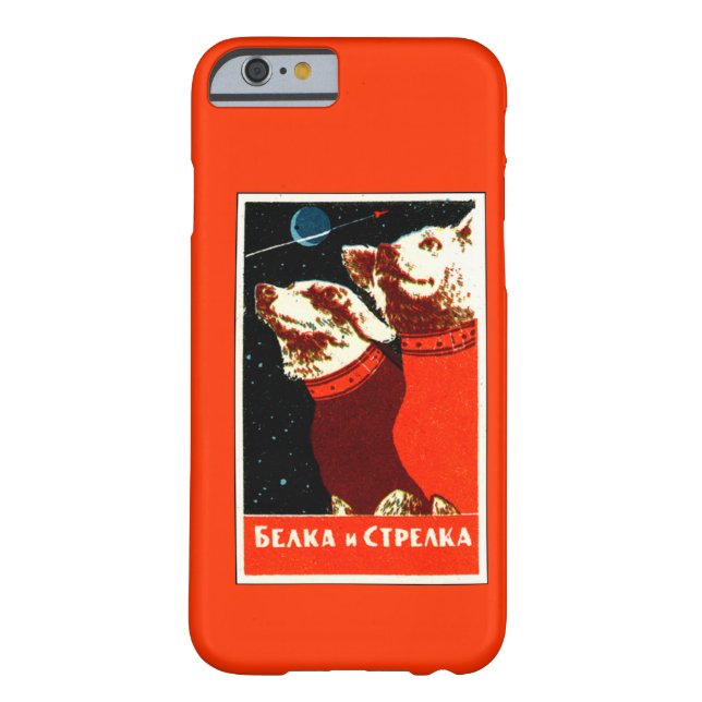 Coques Case-Mate iPhone Pupniks Belka et espace soviétique de Strelka (Dos)