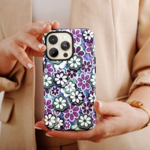 Case-Mate iPhone Case Purple 60s Hippie iPhone   60s Hippie iPhone 13