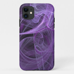 Coque iPhone 11 Purple & Bla iPhone 5 Coque-Mate à peine là