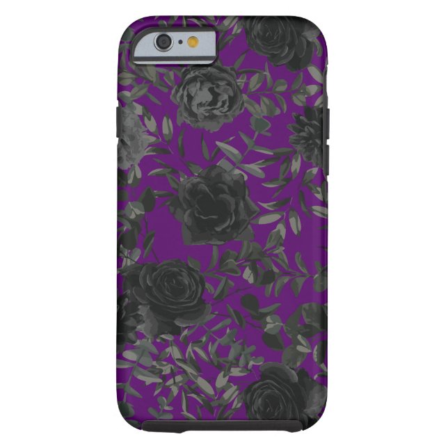 Coques Case-Mate iPhone Purple Black Wedding (Dos)
