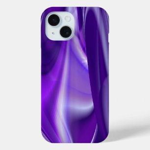 Coque Pour iPhone 15 Purple Dream, Imaginaire Abstrait Rainbow-Art