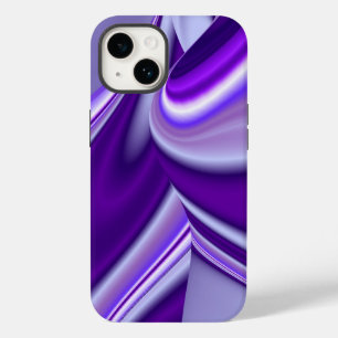 Coque Pour iPhone 14 Purple Dream, Imaginaire Abstrait Rainbow-Art