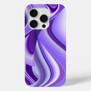 Coque iPhone 15 Pro Purple Dreams, Imaginaire Abstrait Rainbow-Art
