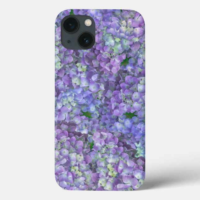 Coques Case-Mate iPhone Purple hydrangea flowers (Verso)