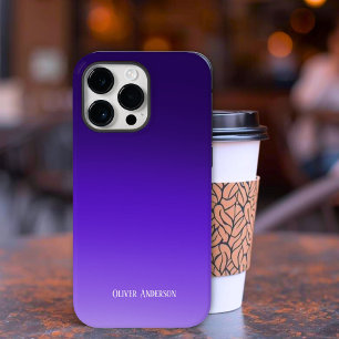 Coque Pour Pour iPhone 14 Pro Max Purple minimaliste