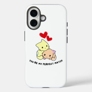 Coques iPhone 16 Purr-fect Valentine