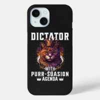 Pursuasion Agenda Funny Bossy Cat