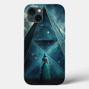 Case-Mate iPhone Case Pyramide Bleue Surréaliste Art Visionnaire