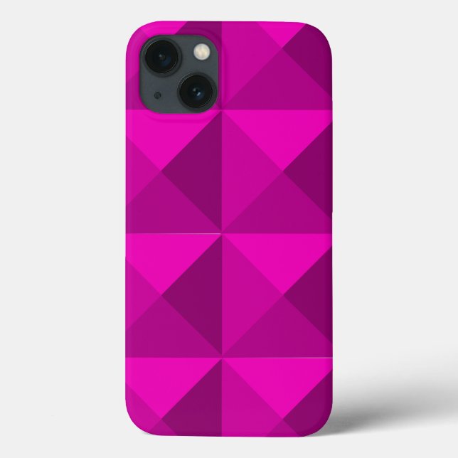 Coques Case-Mate iPhone Pyramides magenta (Verso)