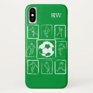 Coque Case-Mate Pour iPhone Qualifications peintes personnalisées du football