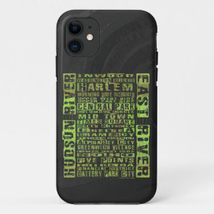 Etui iPhone Case-Mate Quartiers de New York Vert