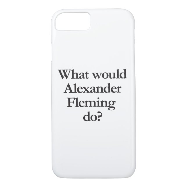 Coques Case-Mate iPhone que ferait alexander flemander (Dos)