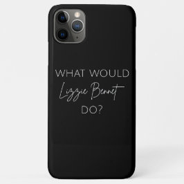 Case-Mate iPhone Case Que ferait Lizzie Bennet ?