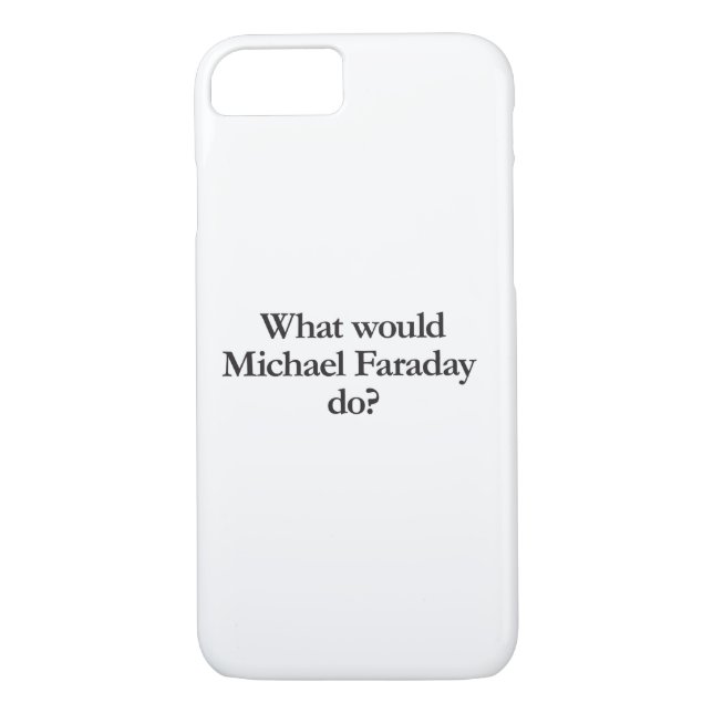 Coques Case-Mate iPhone que ferait michael faraday (Dos)