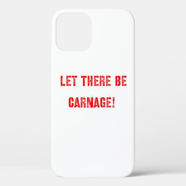 Coques Case-Mate iPhone Que Le Carnage Soit (Verso)