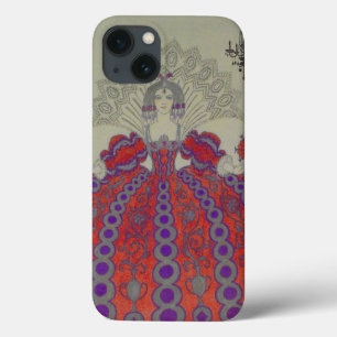 Etui iPhone 13 Queen Marie Antoinette ~ iPad Plastique 2/3/4 Coqu