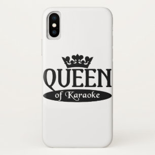 Coques Pour iPhone Queen of Karaoke iPhone 4 Case-Mate, personnaliser