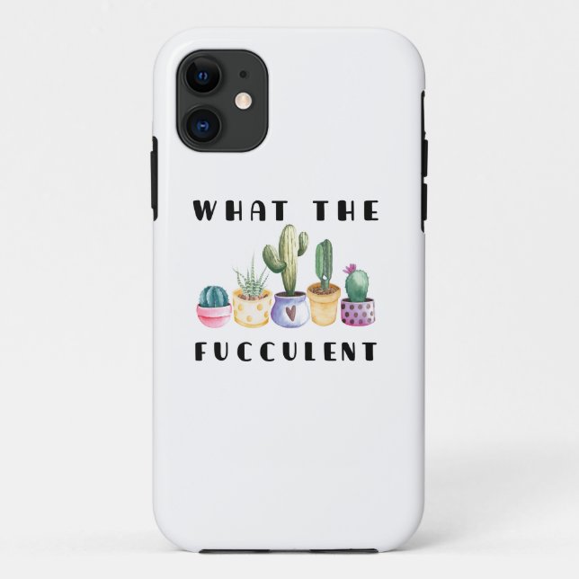 Coques Case-Mate iPhone Quel Fucculent (Dos)