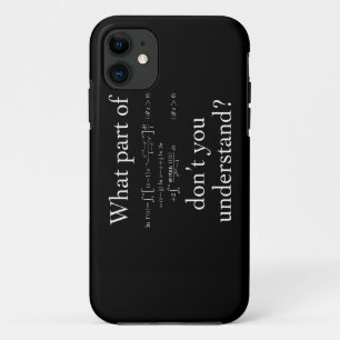 Case-Mate iPhone Case Quelle partie de... Blanc sur foncé