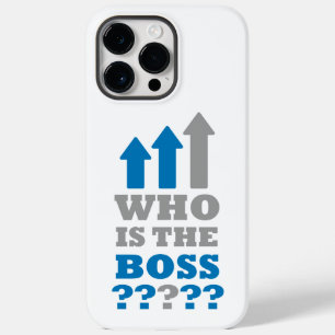 Coque Pour Pour iPhone 14 Pro Max Qui est le patron ?