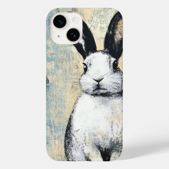 Coques Case-Mate iPhone Rabbit multimédia mixte (Verso)