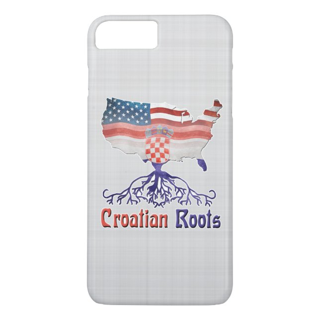 Coques Case-Mate iPhone Racines croates américaines (Dos)