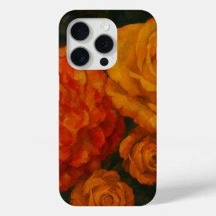 Coque iPhone 15 Pro Radiance rose en fleur
