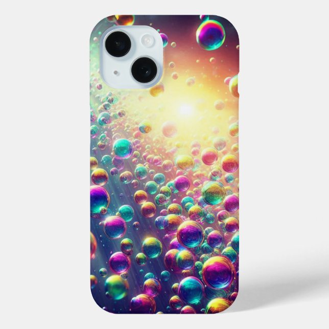 Coques Case-Mate iPhone Radiant Bubbles (Verso)