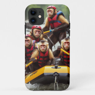 Case-Mate iPhone Case Rafting d'eau vive pour singes capucins aventurier