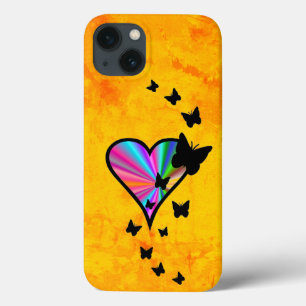 Case-Mate iPhone Case Rainbow heart and Butterfly