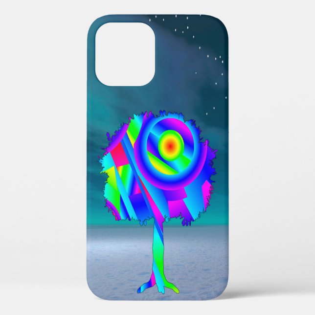 Coques Case-Mate iPhone Rainbow Tree (Verso)