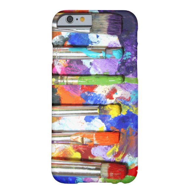 Coques Case-Mate iPhone Rainbows En Cours Peinture Brush Photographie (Dos)