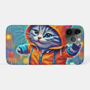 Case-Mate iPhone Case Rainy Day Cat Dance