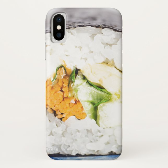 Coques Case-Mate iPhone Râle de sushi Poisson et riz (Dos)