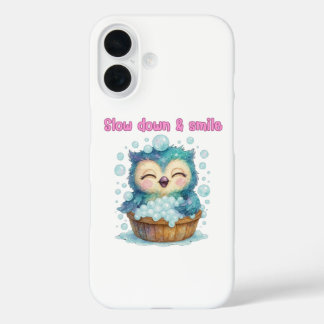 Coques iPhone 16 Ralentir et sourire - Vibes positives