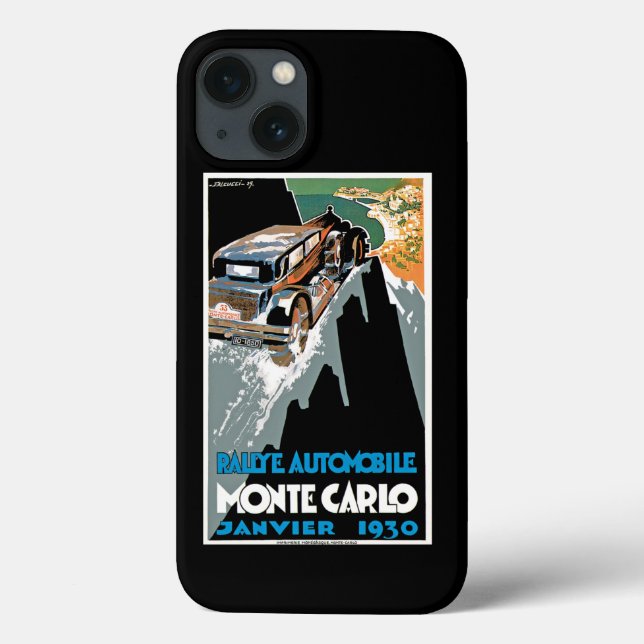 Coques Case-Mate iPhone Rallye Automobile de Monte Carlo 1930 (Verso)
