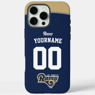 Coques iPhone 16 Pro Max Rams Jersey - Football américain