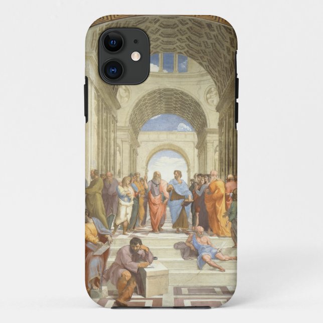 Coques Case-Mate iPhone Raphael - L'École d'Athènes (Dos)