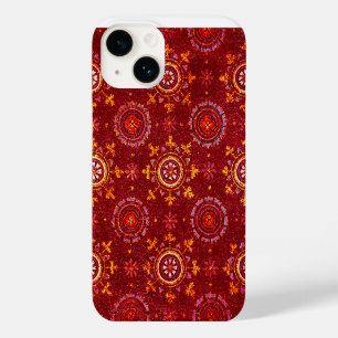 COQUE POUR iPhone 14 RAVENNA BYZANTINE MOSAÏQUES, ÉTOILES, NUIT D'ÉTOIL