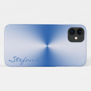 Case-Mate iPhone Case Rayon métallique bleu