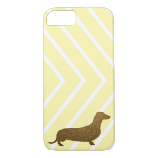 Etui iPhone Case-Mate Rayure de jaune d'icône de chien des parties