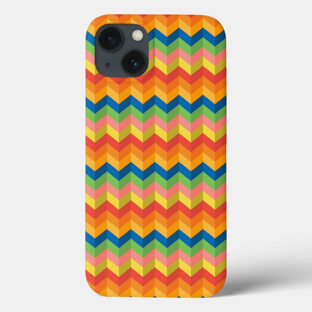 Coques Case-Mate iPhone rayure en zigzag (Verso)