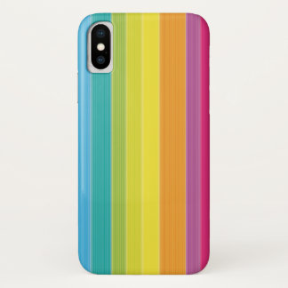 Case-Mate iPhone Case Rayures arc-en-ciel