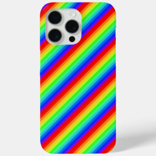 Coque iPhone 15 Pro Max Rayures arc-en-ciel